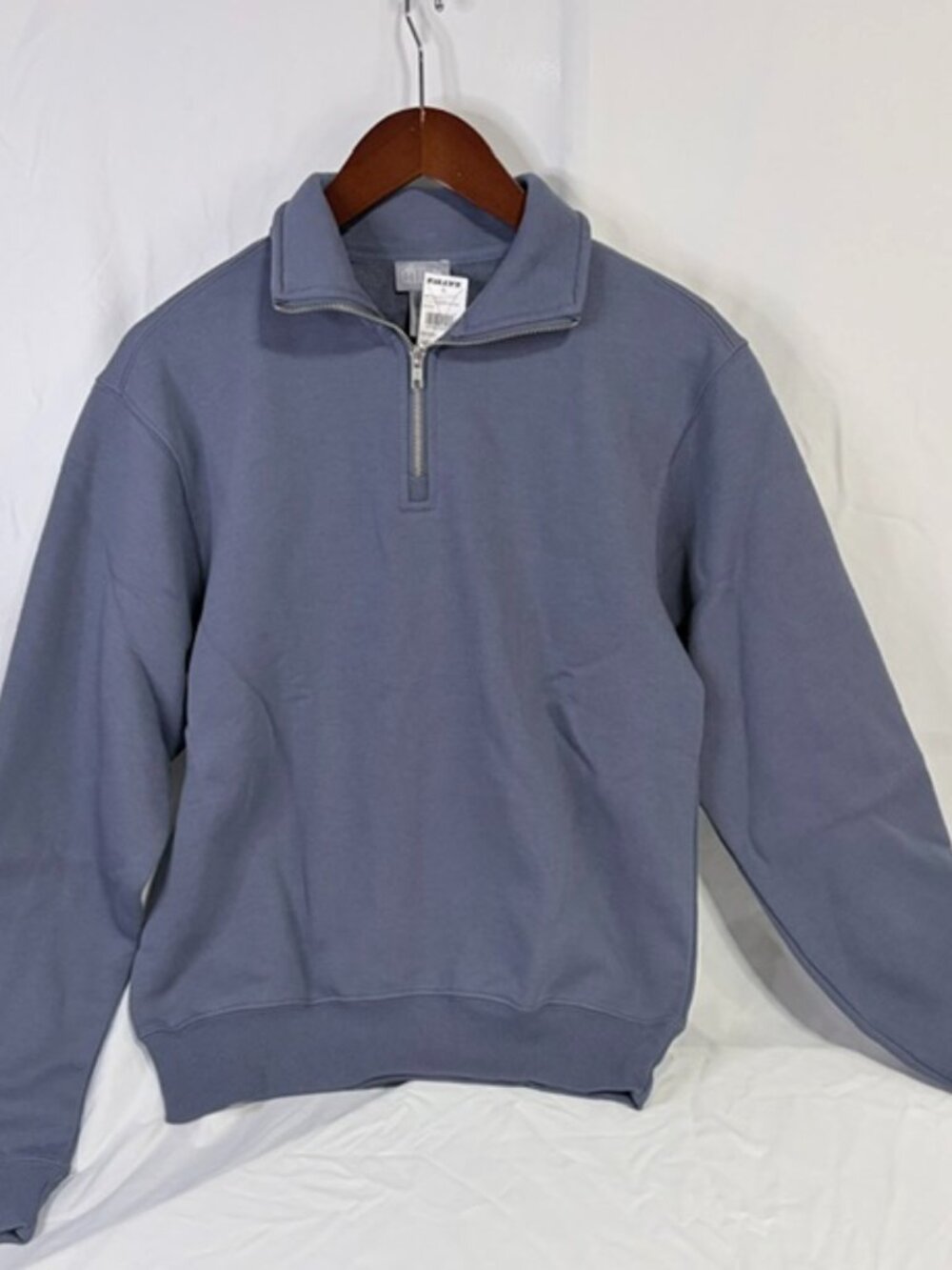 Tillys NWT Quarter Zip Sweatshirt Dusk Blue Size XS